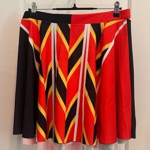 Queen of Hearts running costume skirt
